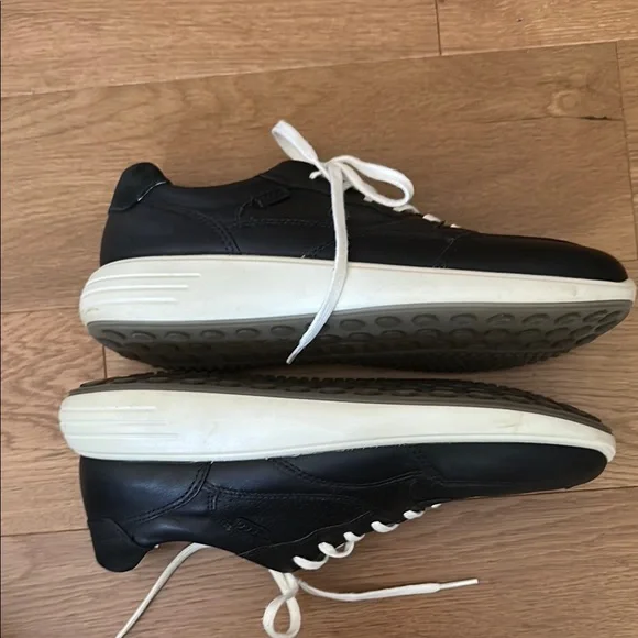 ECCO DANISH DESIGN WOMENS ATHLETIC SHOES WALKING SZ 8 BLACK - Picture 5 of 9